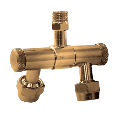 Portaboquilla Articulado Doble HE 1/4"