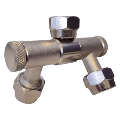 Portaboquilla Articulado Doble 3/8"